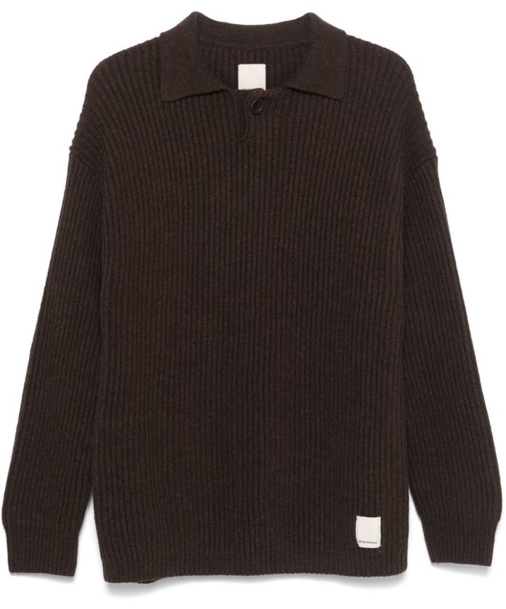 EMPORIO ARMANI CAPSULE SUSTAINABLE 스웨터 브라운